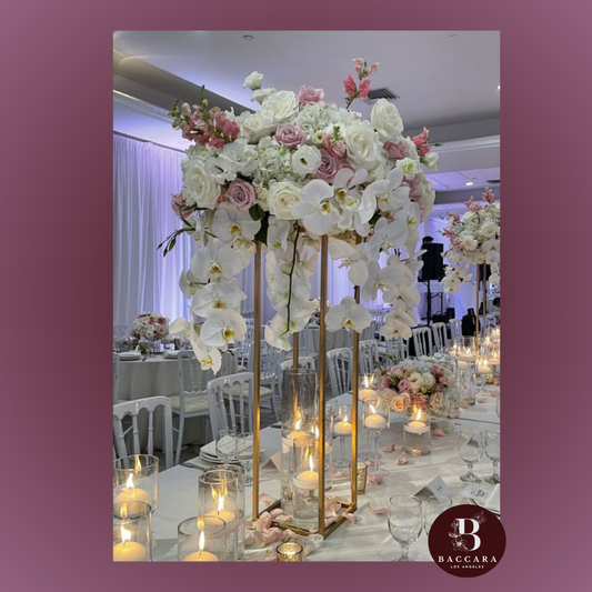 Golden Glamour: Special Occasion Centerpiece